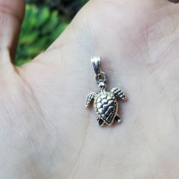 New Silver Turtle Charm - Picture 6 of 10